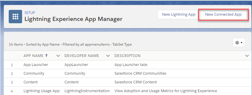 Creating a Salesforce App to get data via ODBC driver