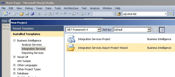 How to import SSIS Project from SSIS Server using Integration Services Import  Project Wizard option in Visual Studio – ZappySys Help Center