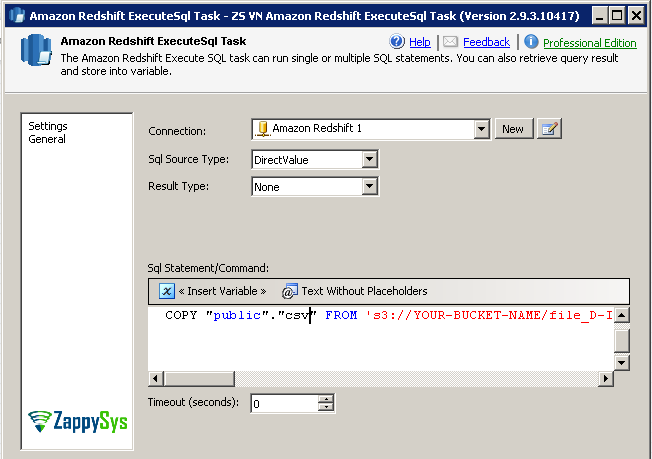 redshift copy command identity