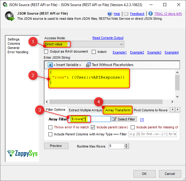 how-to-process-2d-json-array-without-column-names-in-ssis-zappysys-help-center